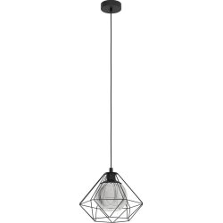 Eglo Pendellampe Vernham Schwarz Stahl 32.5 cm 110 cm - Pendellampe