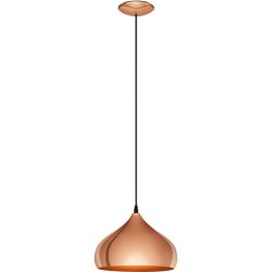 Eglo Pendellampe Hapton Kupfer Stahl 29 cm 110 cm - Pendellampe