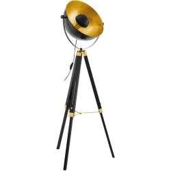 EGLO Stehleuchte COVALEDA 49618 schwarz