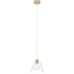 Eglo Pendellampe Copley Gold Aluminium/Stahl 20 cm 110 cm - Farbe: goldfarben - Pendellampe
