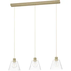 Eglo Pendellampe Copley Gold Aluminium/Stahl 20 cm 110 cm - Farbe: goldfarben - Pendellampe