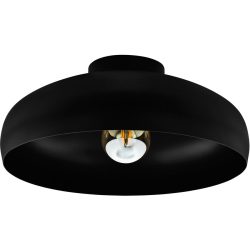 Eglo Deckenlampe Mogano Schwarz Stahl 40 cm 17 cm - Deckenlampe
