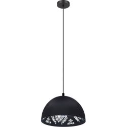Eglo Pendellampe Congresbury Schwarz Stahl 38 cm 110 cm - Pendellampe