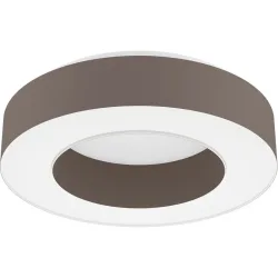 Eglo Deckenlampe Guamare Weiss Stahl 53 cm 13.5 cm - LED - Deckenlampe- LED Energiesparlampe