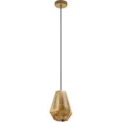 Eglo Pendellampe Chiavica 1 Stahl 20.5 cm 110 cm - Farbe: messing - Pendellampe