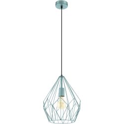 Eglo Pendellampe Carlton Cyan Stahl 31 cm 110 cm - Farbe: Mint - Pendellampe
