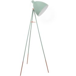 Eglo Stehlampe Dundee Grün/Blau Stahl 60 cm 135.5 cm Drehbar/Neigbar - Farbe: Mint - Stehlampe