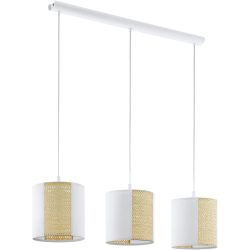 Eglo Pendellampe Arnhem Weiss Stahl 24 cm 110 cm - Pendellampe