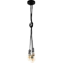 Eglo Pendellampe Nagpur Schwarz Stahl 14.5 cm 131 cm - Pendellampe