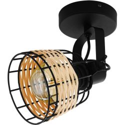 Eglo Spot Anwick 1 Schwarz Stahl 20 cm - Spot