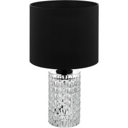 Eglo Tischlampe Sapuara Schwarz Stahl 24 cm 42.5 cm - Tischlampe