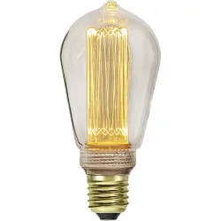 Bulbs Leuchtmittel Bulb Glas E27 2.5 W - Farbe: Transparent - LED - Lichtfarbe: Kerzenlicht - Leuchtmittel- LED Leuchtmittel
