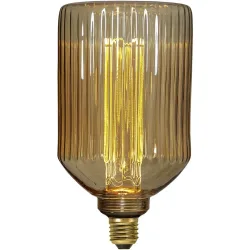 Bulbs Leuchtmittel Bulb Glas E27 1 W - Farbe: Braun - LED - Lichtfarbe: Kerzenlicht - Leuchtmittel- LED Leuchtmittel