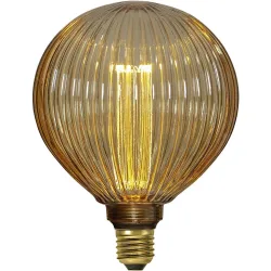 Leuchtm. Class. Amber E27 G125 1w LED
