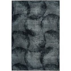 Teppich Greta Schwarz Polyester 160 cm 230 cm - Farbe: anth.-schwarz - Material: Recycled Polyester - Teppich