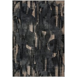 Teppich Greta Schwarz Polyester 80 cm 150 cm - Farbe: anth.-schwarz - Material: Recycled Polyester - Teppich