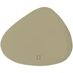 Untersetzer Ambiente Grün Vinyl 11.5 cm - Farbe: olive - Material: PVC - Untersetzer
