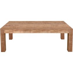 Salontisch Pietro Braun Holz 110 cm - Farbe: natur - Material: Mangoholz - Salontisch