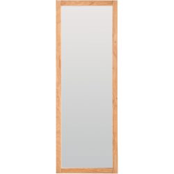 Spiegel Webs Braun Holz 50 cm 2 cm - Farbe: natur - Material: Wildeichenholz - Spiegel