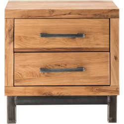 Kommode Webs Braun Holz 50 cm 50 cm - Farbe: natur - Material: Kernbuche - Kommode