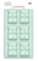 Back-/Auflaufform Scrap Cooking Cyan Silikon 30.2 cm 17.6 cm - Farbe: Mint - Back-/Auflaufform