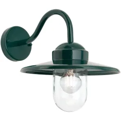 Wandlampe aussen Edward Grün Aluminium 38 cm - Wandlampe aussen