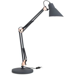Tischlampe Bachelor Kupfer/Schwarz Stahl 57 cm - Farbe: schwarz/kupfer - Tischlampe