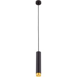 Pendellampe Martini Gold/Schwarz Aluminium 5.9 cm 5.9 cm - Farbe: schwarz-gold - Pendellampe