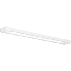 Wandlampe Marilyn Weiss Aluminium 90 cm 4.2 cm - Lichtfarbe: Warmweiss - Wandlampe