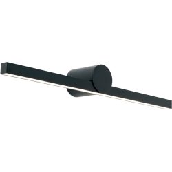 Wandlampe Beauty Schwarz Aluminium 10 cm - Lichtfarbe: Warmweiss - Wandlampe