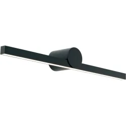 Wandlampe Beauty Schwarz Aluminium 10 cm - Lichtfarbe: Warmweiss - Wandlampe