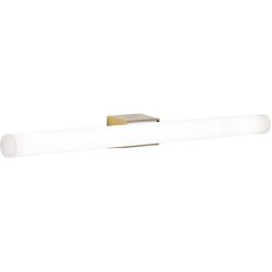 Wandlampe Visagist Stahl 7 cm - Farbe: Altmessing - Wandlampe