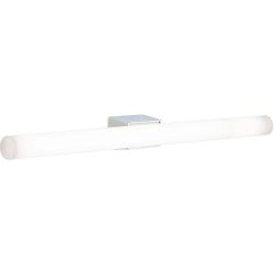 Wandlampe Visagist Grau Stahl 7 cm - Farbe: chrom - Wandlampe