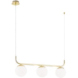Pendellampe Madis Stahl 15 cm - Farbe: messing matt - Pendellampe