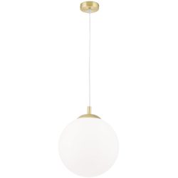Pendellampe Madis Stahl 30 cm 30 cm - Farbe: messing matt - Pendellampe