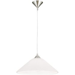 Pendellampe Grado Grau Stahl 40 cm 40 cm - Farbe: Nickel satiniert - Pendellampe