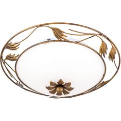 Deckenlampe Fleur Stahl 40 cm 40 cm - Farbe: Antik - Deckenlampe