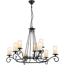 Pendellampe Rusticka Stahl 79 cm 79 cm - Farbe: Antik - Pendellampe