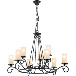 Pendellampe Rusticka Stahl 79 cm 79 cm - Farbe: Antik - Pendellampe