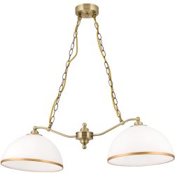 Pendellampe Old Lamp Stahl 30 cm - Farbe: Altmessing - Pendellampe