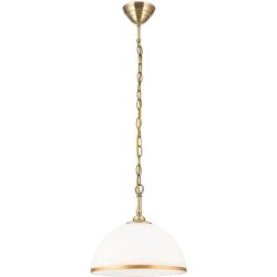 Pendellampe Old Lamp Stahl 30 cm 30 cm - Farbe: Altmessing - Pendellampe