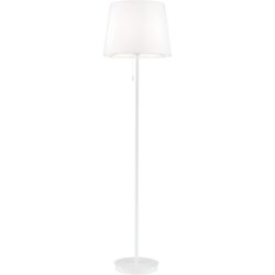 Stehlampe Ludwig Weiss Stahl 40 cm 40 cm - Stehlampe