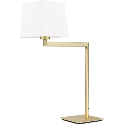 Tischlampe Carlton Stahl 37.5 cm - Farbe: messing matt - Tischlampe