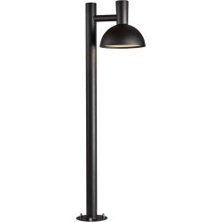 NORDLUX Stehlampe aussen Arki Schwarz Metall 20 cm 100 cm - Stehlampe aussen