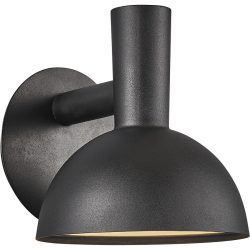 NORDLUX Wandlampe aussen Arki Schwarz Metall 20 cm 20 cm - Wandlampe aussen