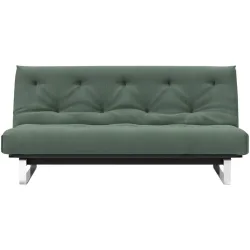 Innovation Bettsofa Rehalp Grün Metall 200 cm 100 cm Verstellbare Lehne - Bettsofa