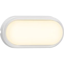 NORDLUX Wandlampe aussen Cuba Weiss Kunststoff 10 cm 20.5 cm - LED - Lichtfarbe: Warmweiss - Material: PVC - Wandlampe aussen- LED Energiesparlampe