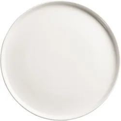 MyDeal Teller flach Sita Weiss Porzellan 26 cm - Teller flach