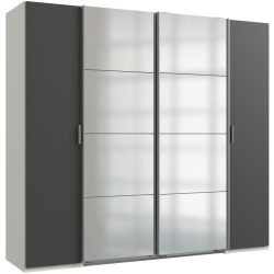 Schrank Filipo Grau Holzwerkstoff 316 cm 65 cm 210 cm - Farbe: graphit - Schrank