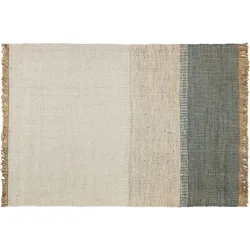 Teppich Lanika Grün/Braun/Beige Jute 160 cm 230 cm - Farbe: Grün, Braun, Beige - Teppich